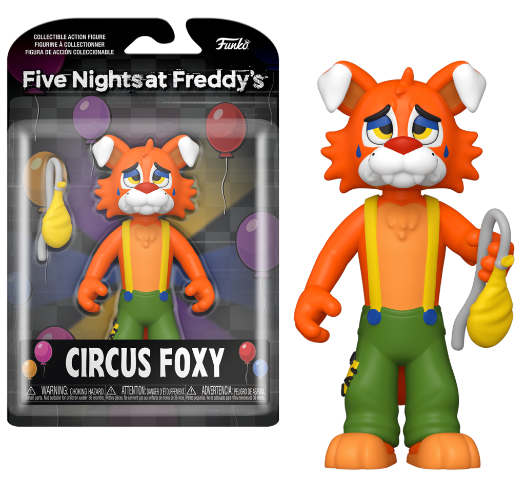 Five Nights At Freddys Security Breach - Circus Foxy - Funko Action Figure 12cm
