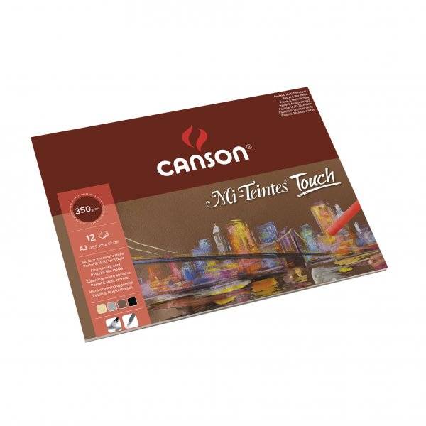 Canson Mi-Teintes Touch Pastellpapper 350g - A3