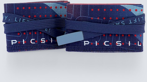Picsil Sport Justerbara Tygarmband 5 Cm Ss25 Träningstillbehör Midnight - One Size