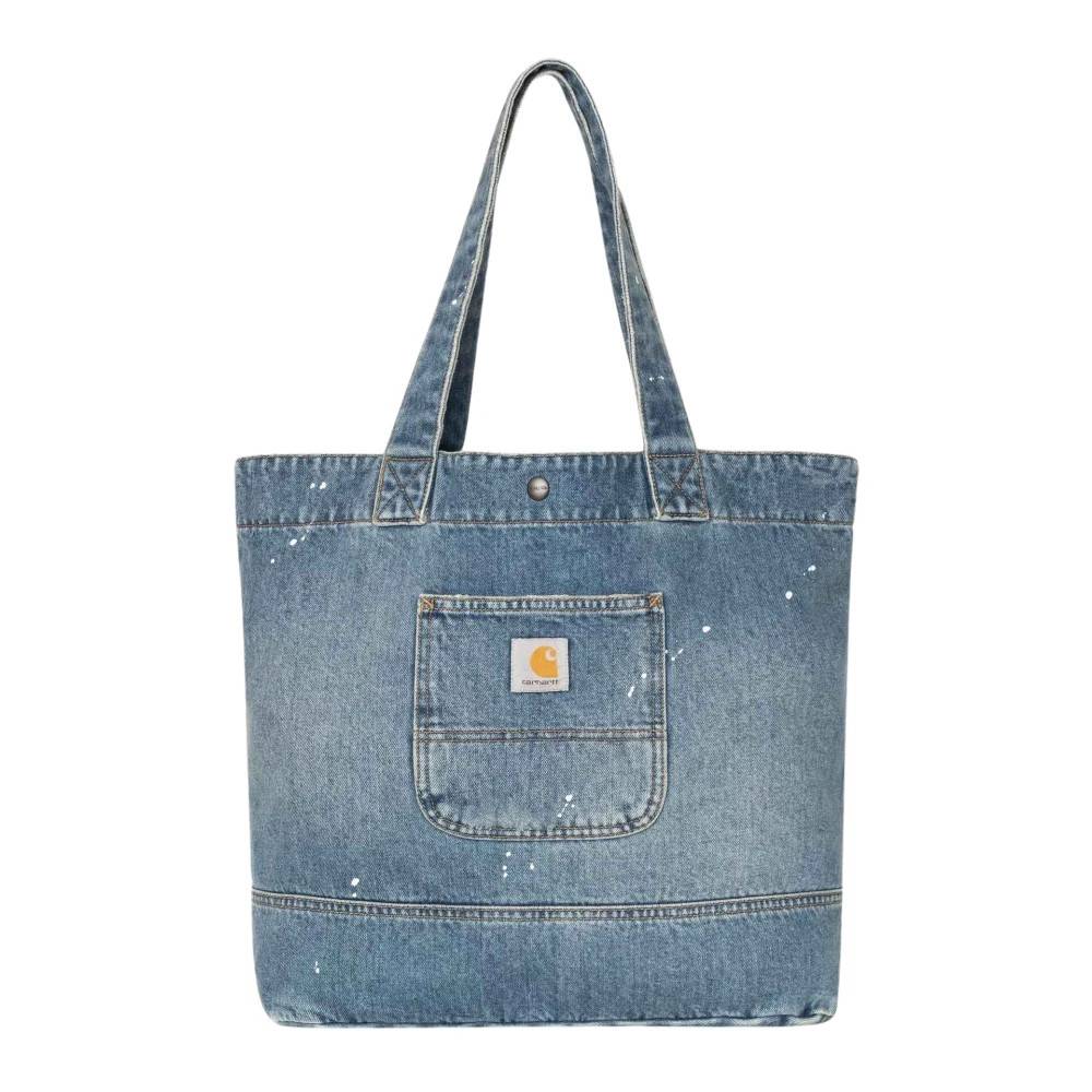 Carhartt Wip - Denim Tote Väskor - unisex - ONE Size - Denim