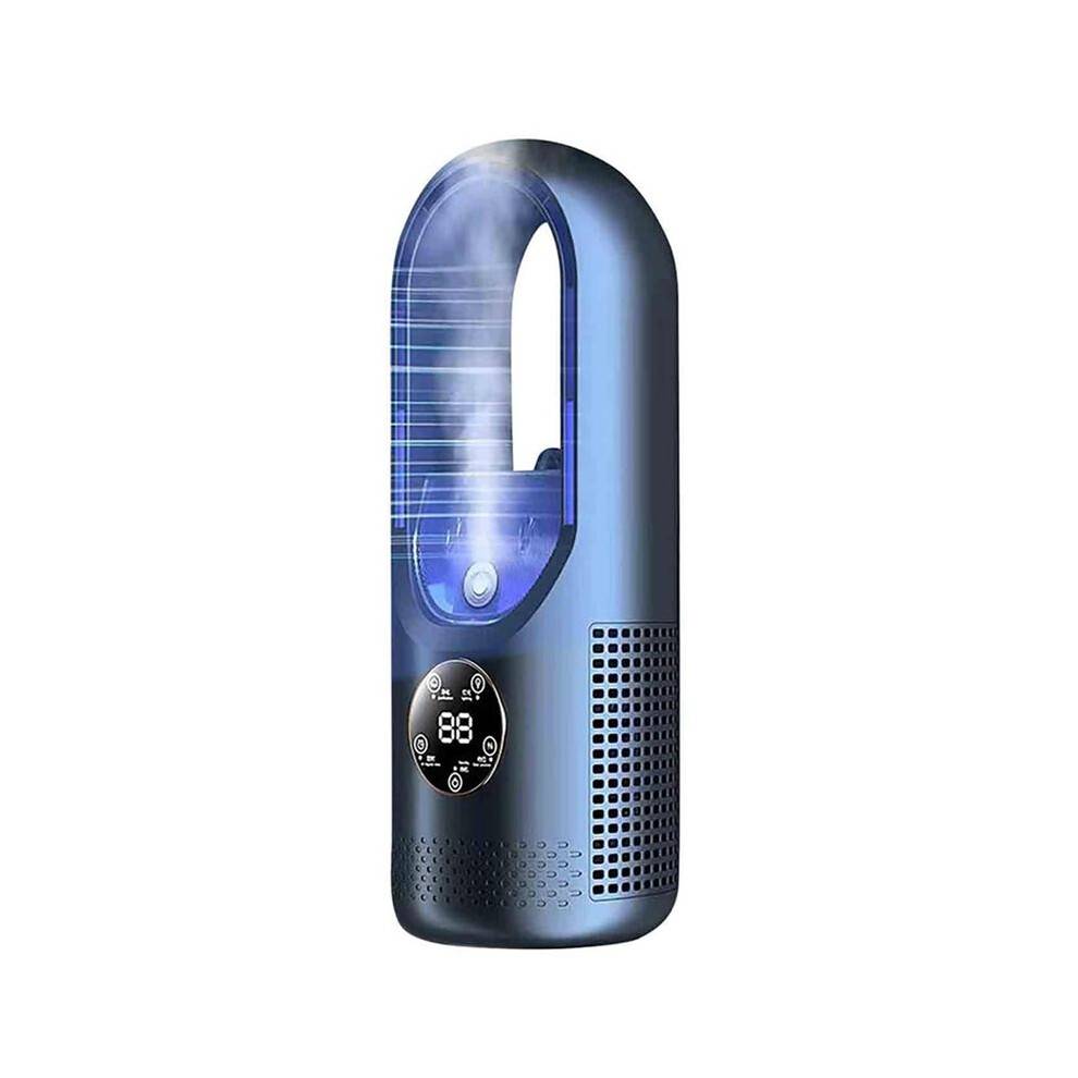 Bladeless Fan Electric Fan Household Dormitory Cooling Fan Spray Water-Cooled Desktop Fan