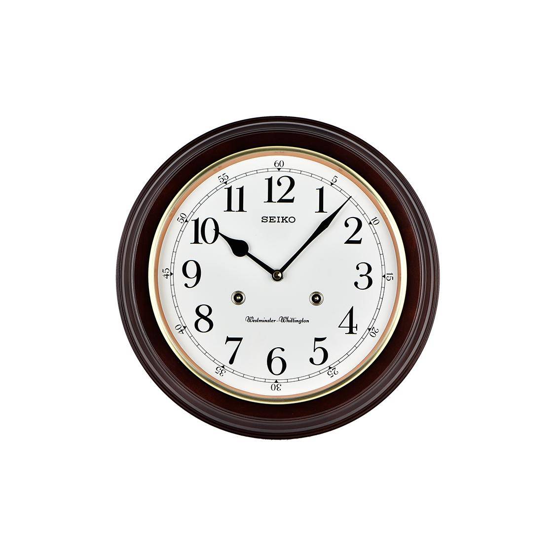 SEIKO Unisex Wall Clocks QXH202Z black