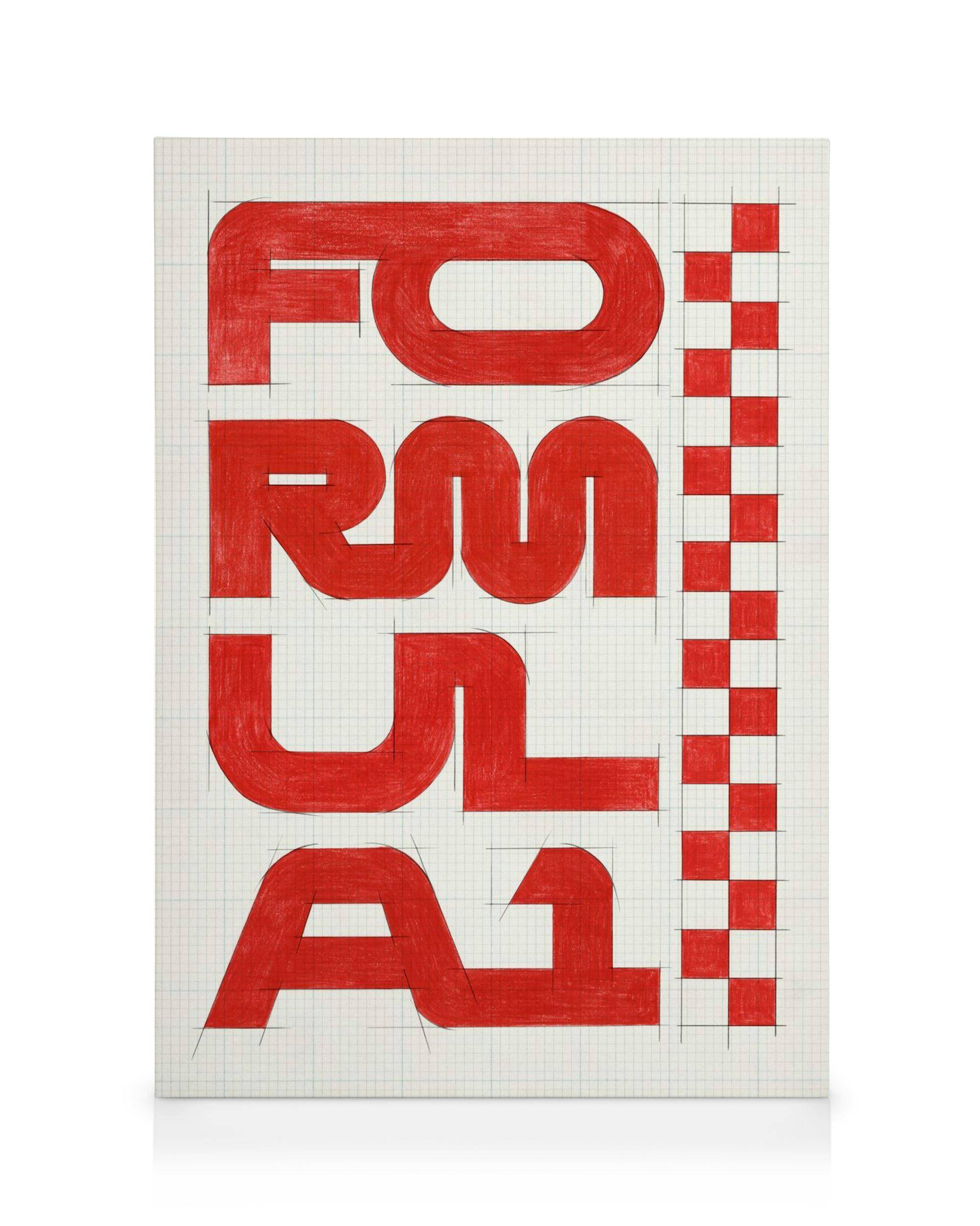 Canvastavlor Formula 1 Canvastavla (50x70 cm - Svart ram)