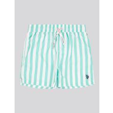 U. S. Polo Assn U. S. Polo Assn Drenge Stribet Badeshorts - 134140cm