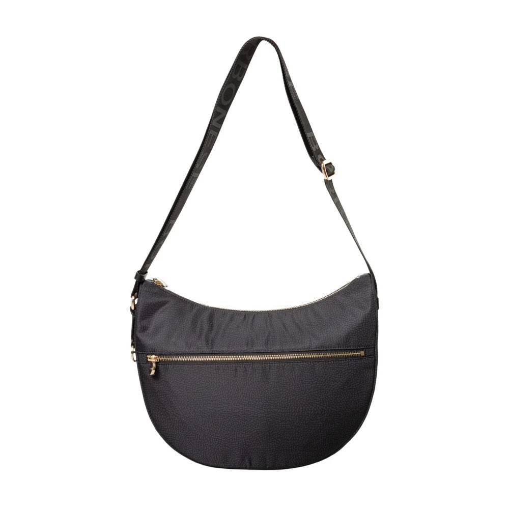 Borbonese Luna Bag - Tasker - Dame - Sort - ONE SIZE - Uld