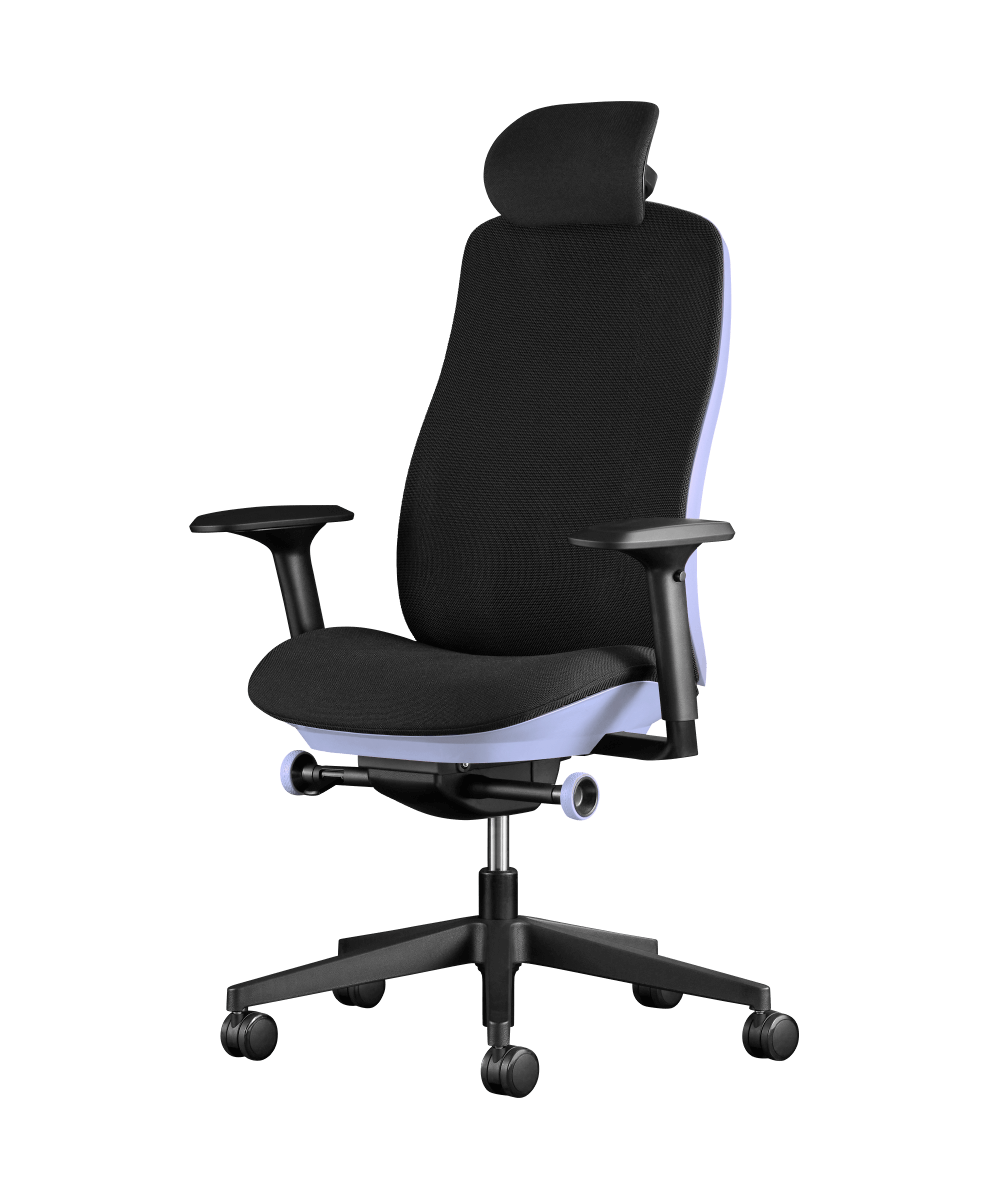 Vantum gamingstoel in Mystic Paars by Herman Miller Gaming