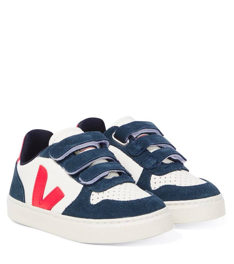 Veja Kids Zapatillas V-10 de piel - azul - EU 25