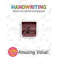 Notebook Handwriting Practice Paper for Kids Kids Vintage Retro GoCart for Kid Birthday Boys Girl: Daily Journal, Journal, Weekly, PocketPlanner, 8.5x11 inch, Gym, 114 Pages, Hourly