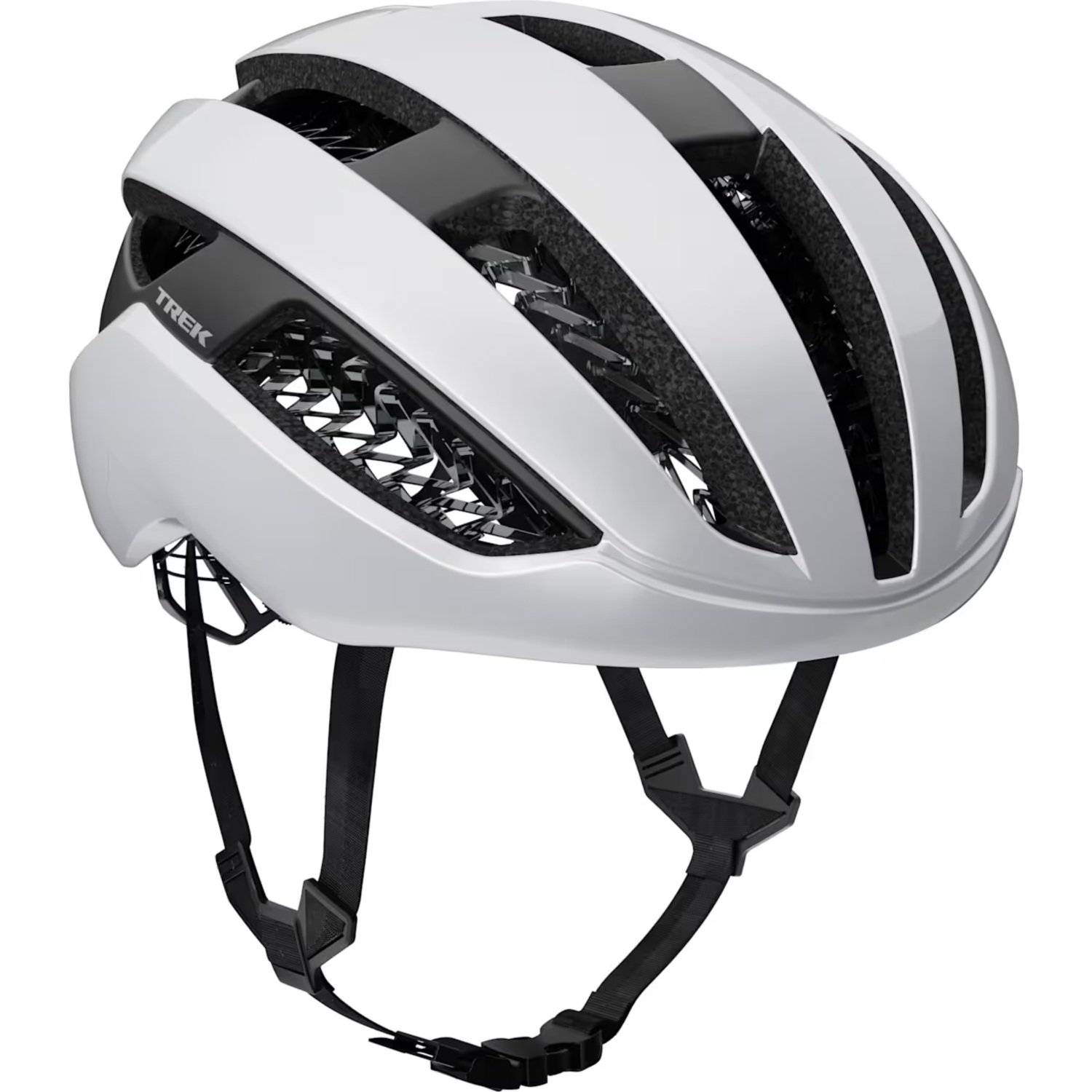 Cykelhjälm Trek Circuit WaveCel Crystal White S - Vit (S)