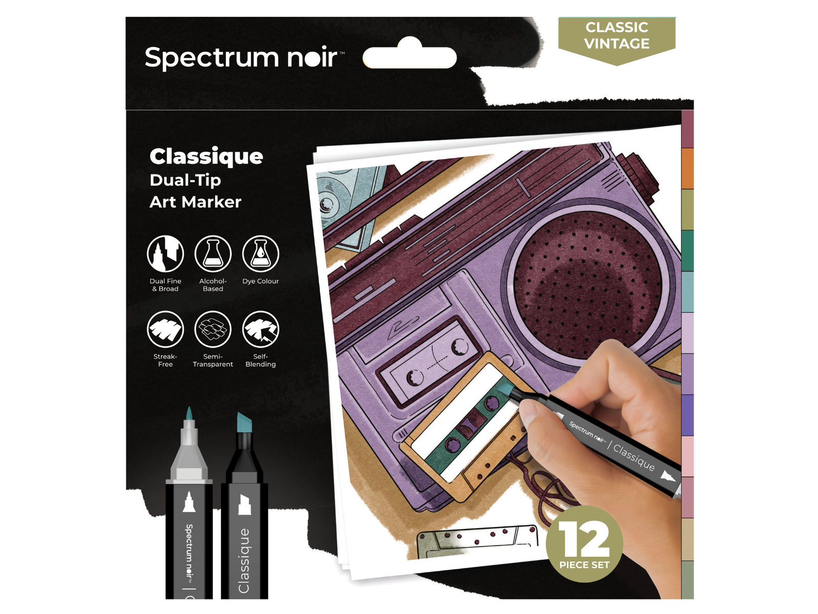 Spectrum Noir-Classique 12pc-Classic Vintage
