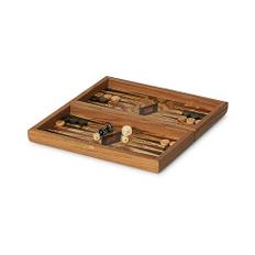 Manopoulos Olive Burl Small Backgammon