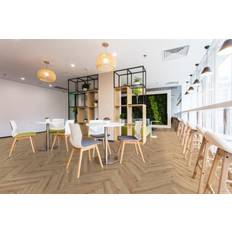 SPC vinyl klikgulv - Sildeben, Vail Oak P1003