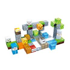 TEMU 80pcs Mesiondy Magnetic Building Blocks Set, Movie Themed Magnet Tiles Construction Toy, Educational Sensory Game, Durable Abs Material, For Creative Play, Ideal 3-6, Christmas & Birthday Gifts