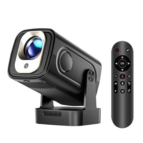 Mini Projektor 4K Stöd, Nativ 1080P - Autofokus Projektor Bärbar