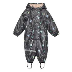 MIKK-LINE Pu Aop Rain Suit Teddy Rec |Marinblå |74