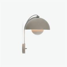 &Tradition Flowerpot VP8 Væglampe Grey Beige