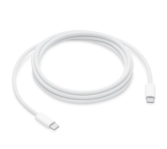 Apple USB-C til USB-C 240W vævet kabel 2m til MacBook - Pull Grade-New (bulk indpakning).