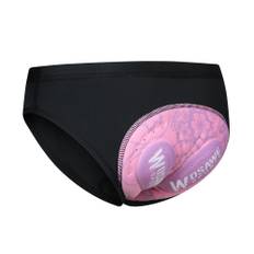 Dam Cykelunderkläder Gel Vadderade cykelshorts MTB Cykelbyxor Undershorts XL rosa