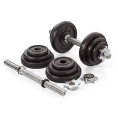 York 20kg Black Cast Iron Dumbell Set