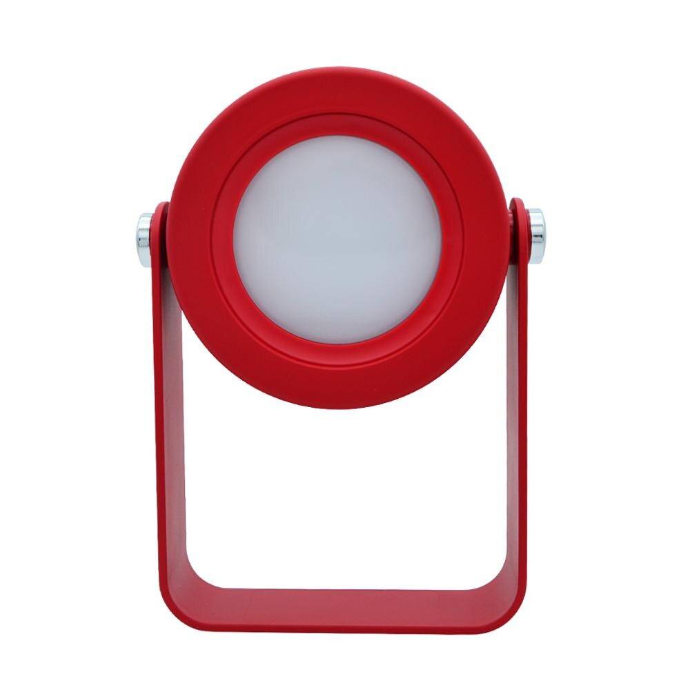 Vikbar LED Nattlampa USB Uppladdningsbar - Röd