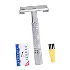 MERRYHAPY manuell rakhyvel razor rakblad beard trimmer Metall rakhyvel Klassisk rakhyvel elektrisk rakapparat rakhyvlar vintage rakmaskin rakhyvel för män dubbelsidig rakhyvel årgång rakning