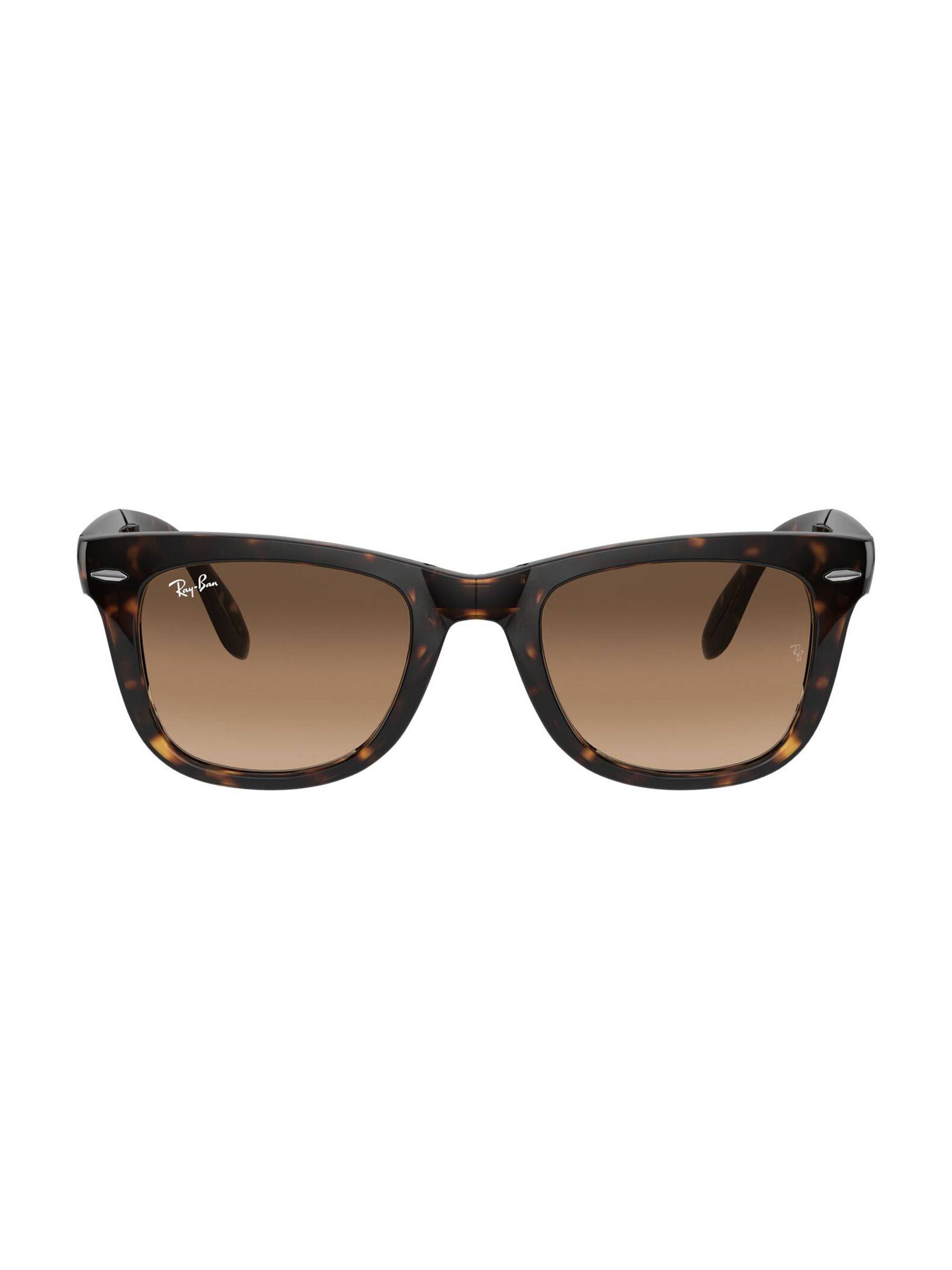 Ray-Ban Ray-Ban Tortoiseshell Brown & Light Brown Lens Wayfarer Sunglasses
