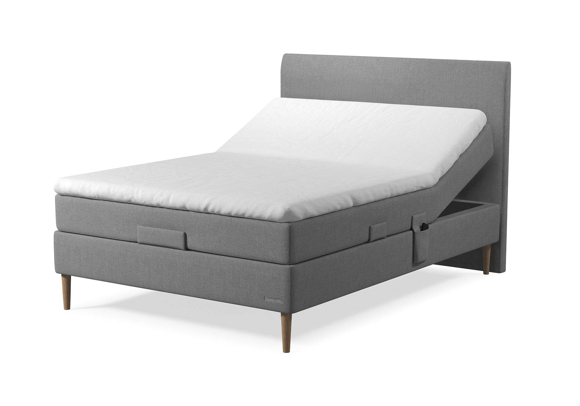 Dunlopillo Pure - Elevationsseng 140x200 - Blå