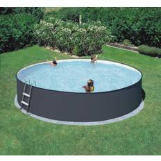 Pool paket Arizona Antracit 0.90m hög x 3.50 Ø