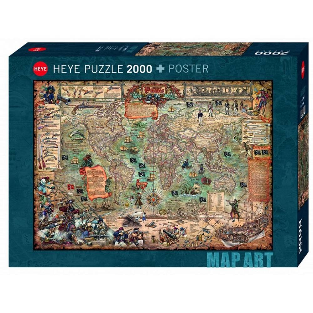 Pussel 2000 bitar Amazing World