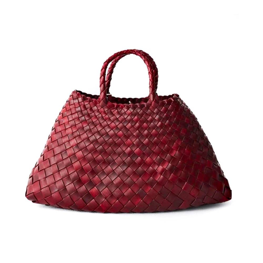 Dragon Diffusion Santa Croce Lille Tote Taske - Tasker - Dame - Rød - ONE SIZE - Læder