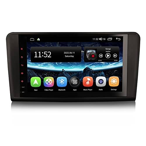 Erisin 9 tums Android 11 trådlös Carplay bilradio med GPS för Mercedes Benz W164 X164 GL/ML-klass stöder Bluetooth Android Auto DSP DAB WiFi DVB-T2 USB RDS Canbus FM 8-kärna 2 GB 32 GB