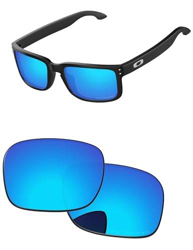 PapaViva Ersättningslinser för Oakley Holbrook XL OO9417 59 mm solglasögon, Isblå, Holbrook XL