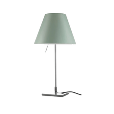 Luceplan Costanzina Bordlampe Aluminium M. Grøn Skærm