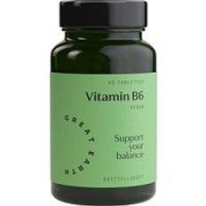 Great Earth Vitamin B6 23 mg 60 tabletter