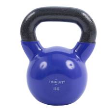 Kettlebell Titan | Vinylbelagt | 10 kg | Lilla