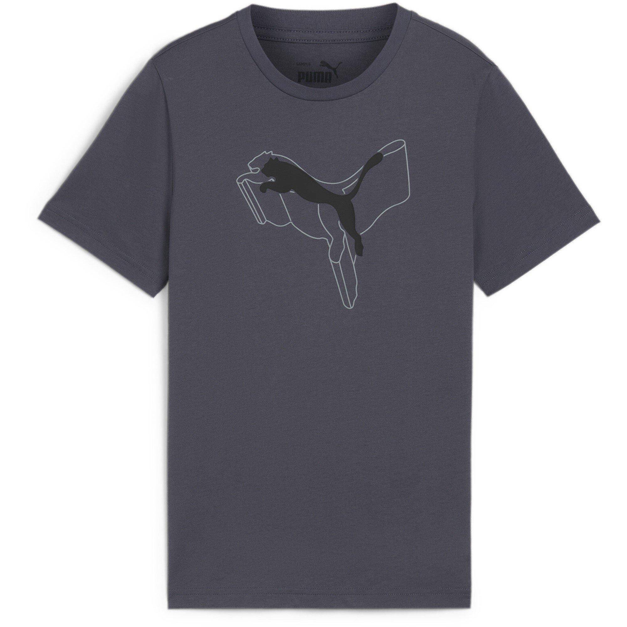 Puma Unisex Kids' Ess Logo Lab Graphic Regular Fit T-Shirt