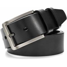 Læderbælte til mænd, casual jeansbukser, spænde i legering, bredde 38mm