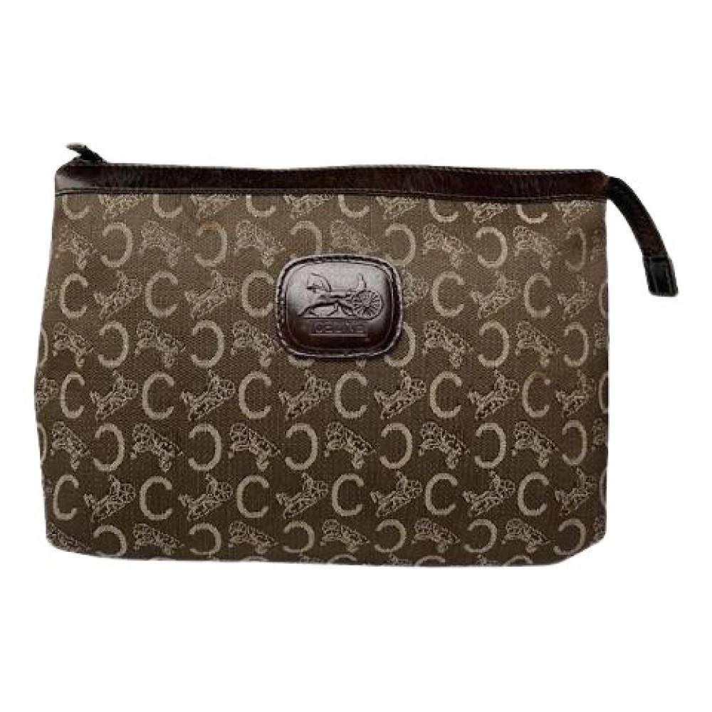 Celine Vintage - Pre-owned Leather Clutch Vintage - Dam - ONE Size - Läder