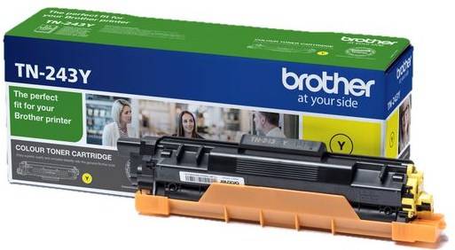 Brother TN-243Y tonerpatron 1 stk Original Gul