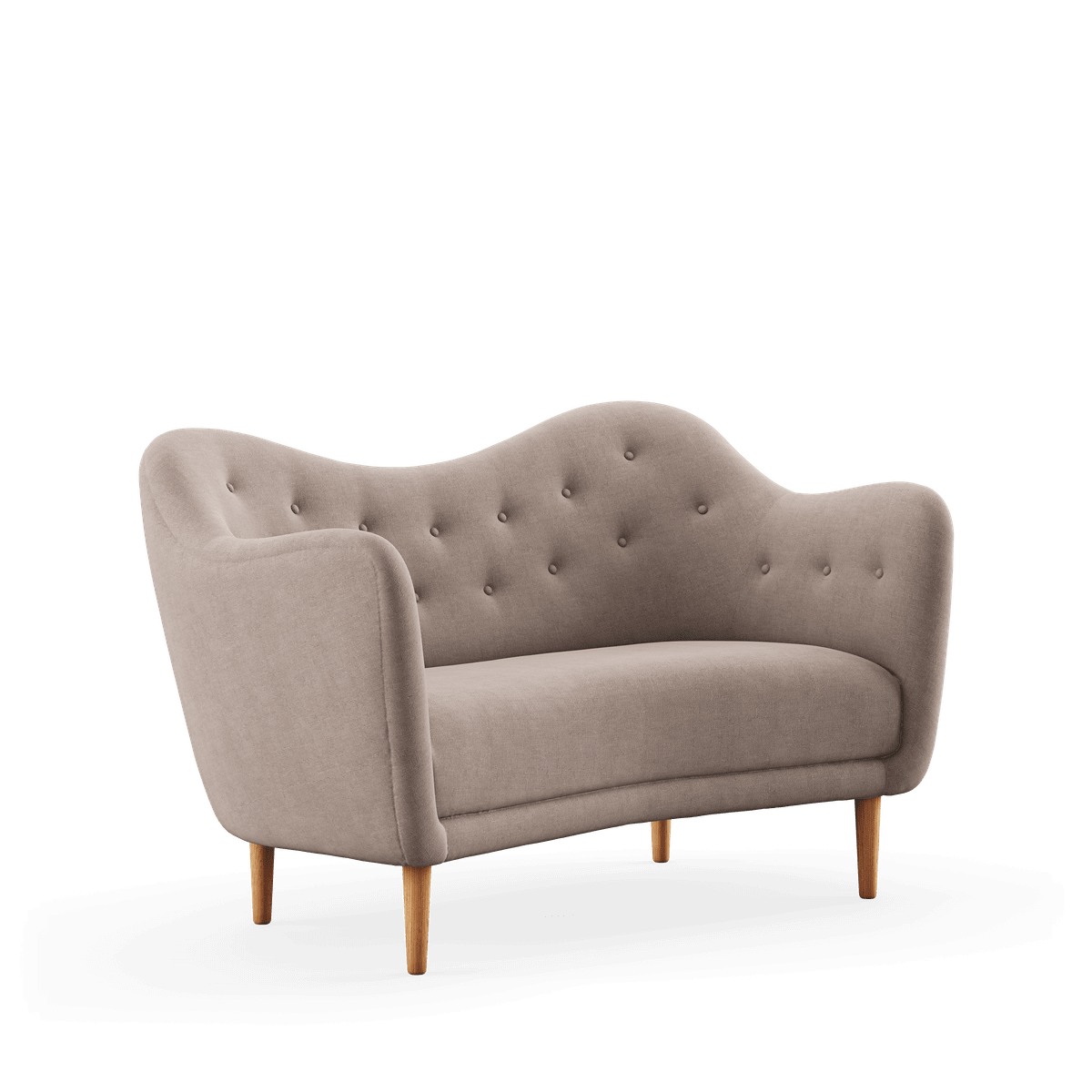 46 sofa, eg olie af Finn Juhl Hallingdal 113 - Jacobsen Plus