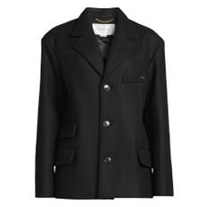 Kappa tailored pea coat svart