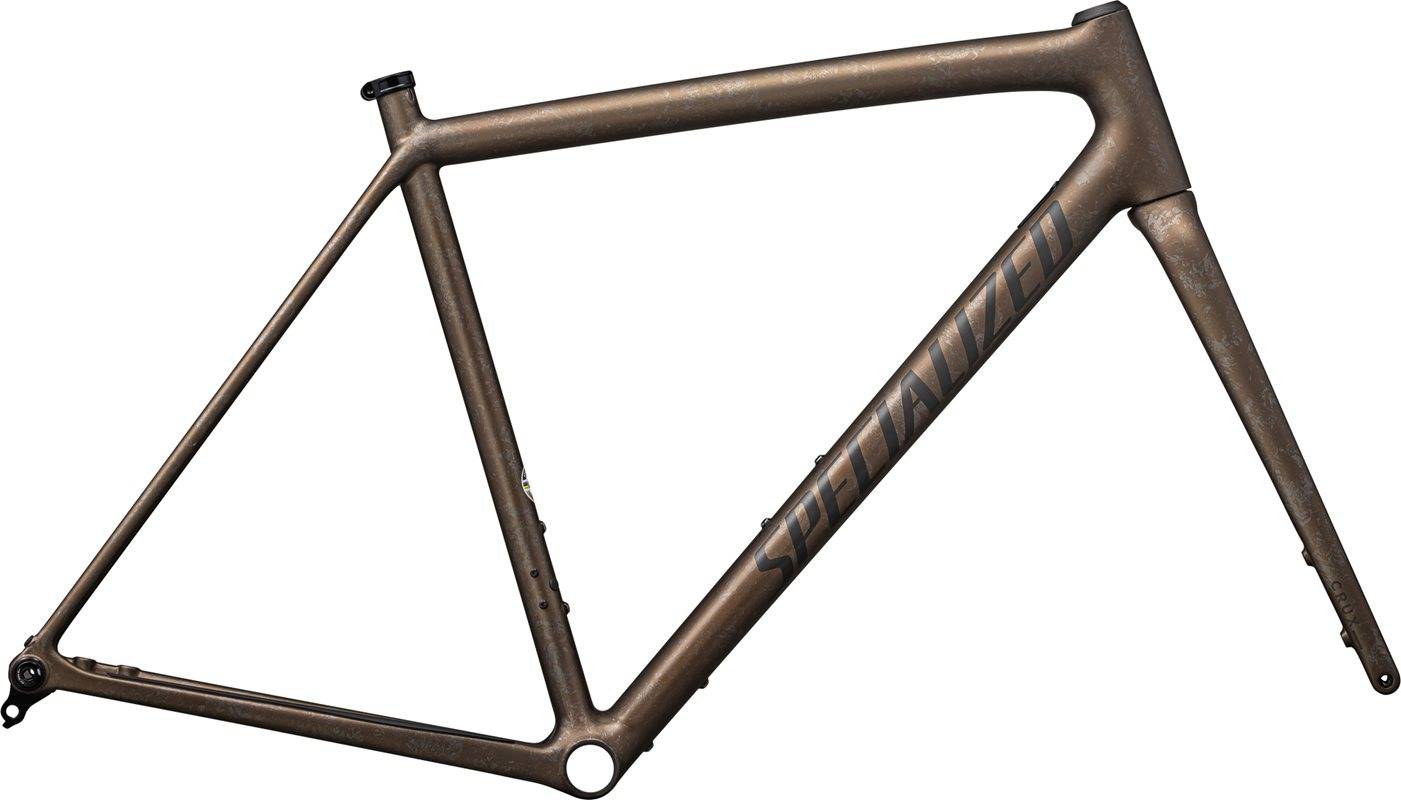 CRUX 10R RAMSET - Burnt Gold Metallic / Black Pearl Dry Impasto / Obsidian (61)