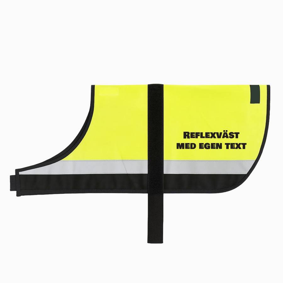 Reflexväst för Hund med Egen Text Reflexväst till hund
