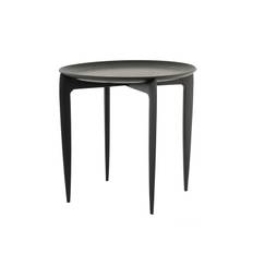 Bakkebord Ø45 Sort Eg - Fritz Hansen Objects