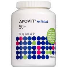 Apovit 50+ Tabletter - Apovit - 200 stk - Kosttilskud