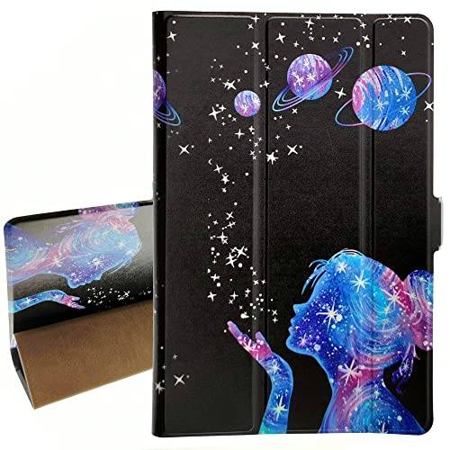 Smalt fodral kompatibelt med TCL Tab 10l Gen 2 10,1-tums surfplatta fodral flip stativ fodral XQSN