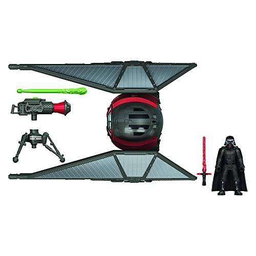 Star Wars Mission Fleet Stellar Class Kylo Ren TIE Whisper, figur och fordon på 6 cm för barn från 4 år