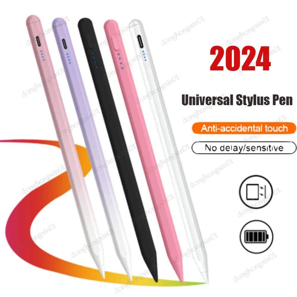 Universell Styluspenna för Redmi Pad SE 4G 8,7 tum 10,61 Pro 12,1 för Poco Pad 5G 5 6S Pro 12,4 Android Kapacitiv Penna rosa