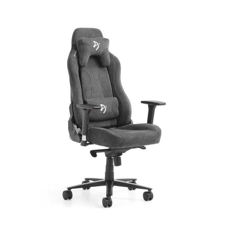 Gamingstol LUTON, tyg, grå