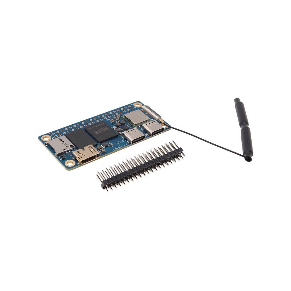 For Orange Pi Zero 2W Development Board 1GB RAM DDR4 PC Allwinner H618 WiFi5 Bluetooth5.0 Supports 4K 60FPS